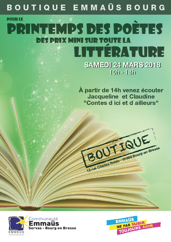 Vente spéciale Poésie et vinyle